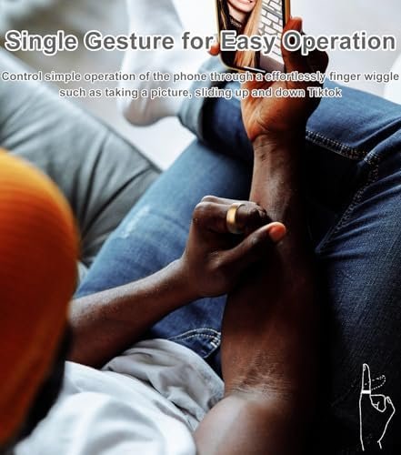 Smart Health Ring Sleep Health Tracker for Women Men with Heart Rate, Blood Oxygen, Sleep Monitor, Steps,Calories, 5ATM Waterproof for iPhone/Android, No Subscription Fee(Rose Gold, 11#) - Image 5