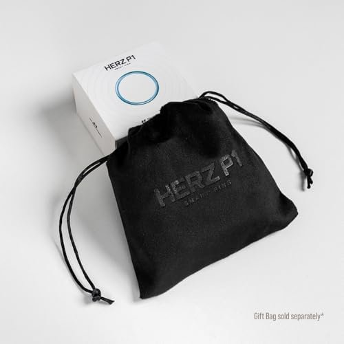 Herz P1 Smart Ring for Women & Men - (Size 13) 24/7 Health Metrics Fitness Ring, Tracks 20+ Biometrics, 6 Day Battery Life, Waterproof Stainless Steel, Free APP for iOS Android, No Subscription - Image 10