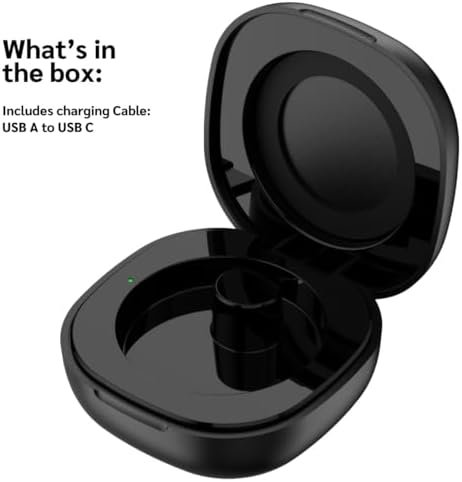 Herz P1 Rapid Charging Case - Smart Ring Portable Charging Case with 200 mAh Battery Magnetic Charger | Charges Herz P1 Smart Ring 8 Times | Compact & Lightweight Design for Travel Black - Image 5