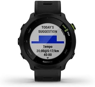 Garmin Forerunner 55, GPS Running Watch with Daily Suggested Workouts, Up to 2 weeks of Battery Life, Black - 010-02562-00 - Image 6