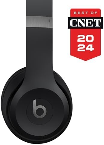 Beats Solo 4 - Wireless Bluetooth On-Ear Headphones, Apple & Android Compatible, Up to 50 Hours of Battery Life - Matte Black - Image 2
