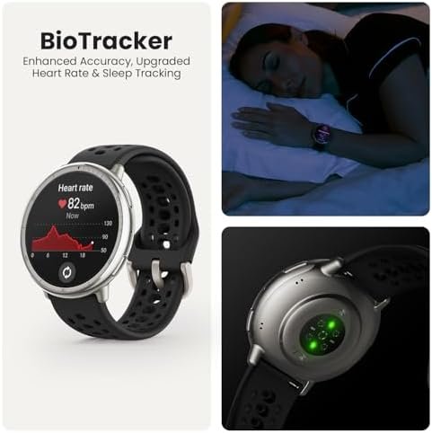 Amazfit Active 2 Sport Smart Watch Fitness Tracker for Android and iPhone, 44mm, 10 Day Battery, Water Resistant, GPS Maps, Sleep Monitor, 160+ Workout Modes, 400 Face Styles, Silicone Strap, Free App - Image 6