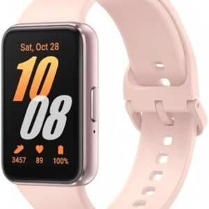 SAMSUNG Galaxy FIT 3 [2024] 1.6" AMOLED Display | 14 Days Battery Life | 100+ Watchfaces | 100+ Exercise Modes | International Model - (Pink)