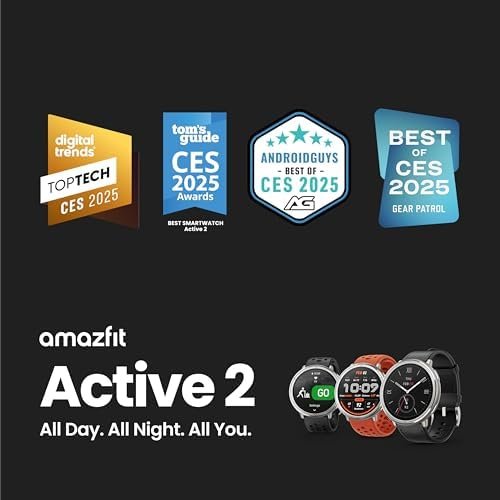 Amazfit Active 2 Premium Smart Watch Fitness Tracker (Round) for Android & iPhone, 10 Day Battery, Water Resistant, GPS Maps, Heart & Sleep Monitor, HYROX Mode, Sapphire Glass, Leather + Sport Strap - Image 10