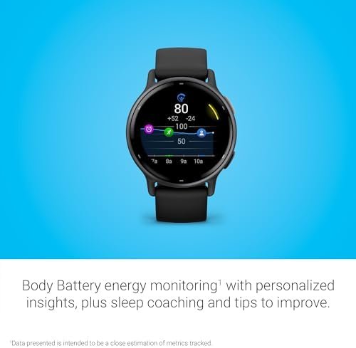 Garmin vívoactive 5, Health and Fitness GPS Smartwatch, AMOLED Display, Up to 11 Days of Battery, Black - Image 4