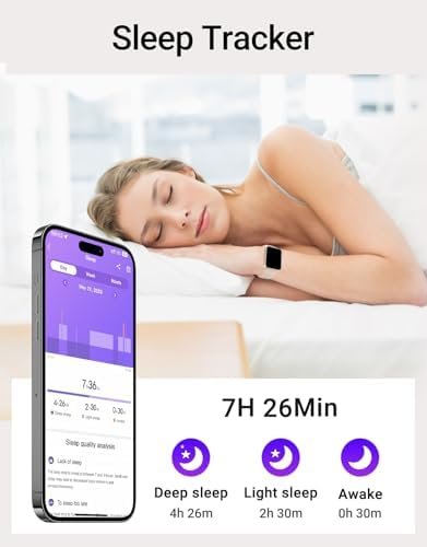 Smart Watch (Answer/Make Calls), 1.85" Smart Watches for Women Men Digital Watch Fitness Tracker with 100+ Sport Modes Heart Rate Monitor Watch for iOS Android Phones Waterproof (Light Pink) - Image 6