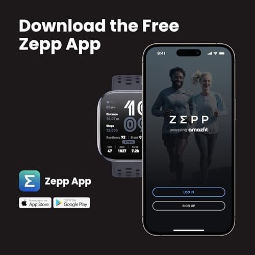 Amazfit Bip 6 Smart Watch 46mm, 14 Day Battery, 1.97" AMOLED Display, GPS & Free Maps, AI, Bluetooth Call & Text, Health, Fitness & Sleep Tracker, 140+ Workout Modes, 5 ATM Water-Resistance, Black - Image 8