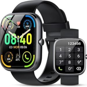 Smart Watch for Men Women (Answer/Make Calls), 1.91" HD Smartwatch with Heart Rate Monitor Sleep Monitor, IP68 Waterproof, 115+ Sports Activity Trackers with Pedometer, Fitness Watch for Android/iOS