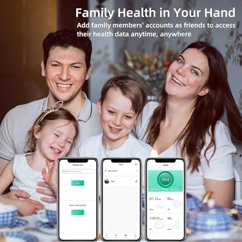 Smart Ring for Women Men, Health Fitness Tracker Ring, IP68 Waterproof Rings, Sleep Ring with Charging Case and Ring Protector, Remote Photography, Family Care, No App Fees (Rose Gold, 8#) - Image 9