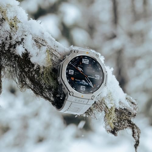 Amazfit T-Rex 3 Rugged Military Smart Watch 48mm, GPS (with Privacy), Offline Maps, Long Battery Life,328 Feet Water-Resistant, 170 Fitness/Sport Modes, AI, Voice Control, for Android or iPhone, Gray - Image 7