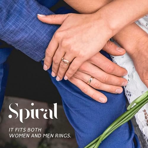 Ring Size Adjuster for Loose Rings,12 Pack-4 Sizes Invisible Transparent Silicone Guards Clip Jewelry Fitter Resizer,Fit Almost Any Ring for Women and Men - Image 8