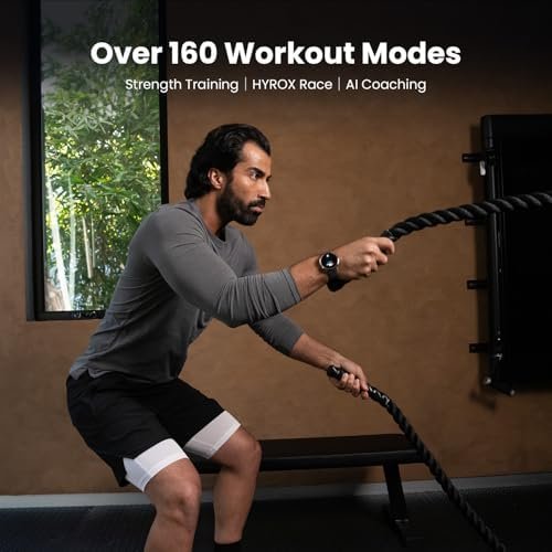 Amazfit Active 2 Sport Smart Watch Fitness Tracker for Android and iPhone, 44mm, 10 Day Battery, Water Resistant, GPS Maps, Sleep Monitor, 160+ Workout Modes, 400 Face Styles, Silicone Strap, Free App - Image 4