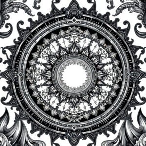 Adult Gothic Coloring Pack ID 19313 - Challenge