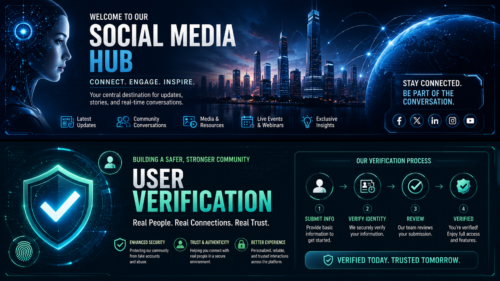 social hub banner